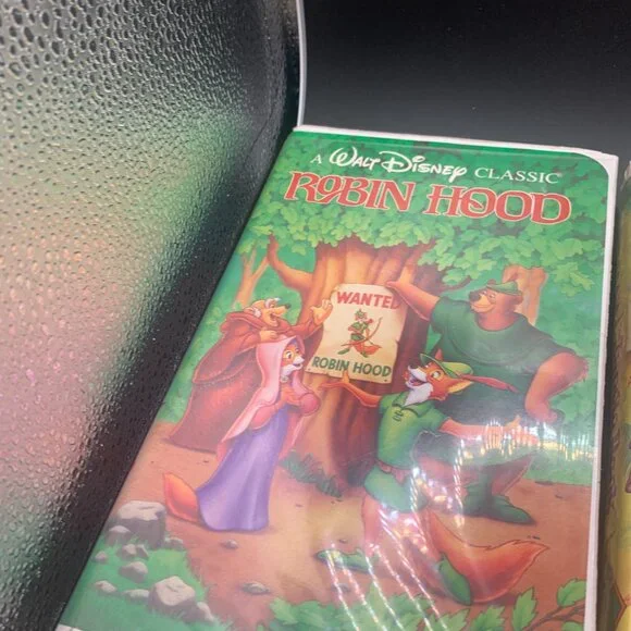Lot of 4 Walt Disney 1990's Assorted Disney VHS Tapes